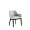 Manhattan Comfort Gansevoort Faux Leather Dining Armchair in Light Grey - Set of 2 2-DC051AR-LG - alternate 10
